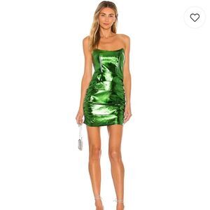 Superdown Women's Green Dress
